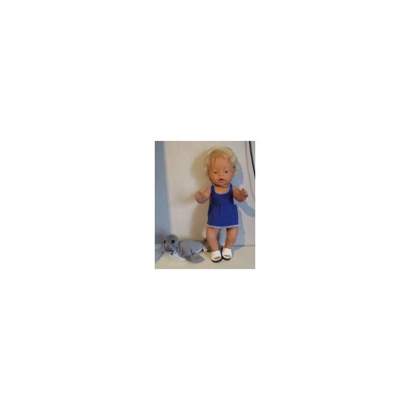 tankini hard blauw baby born 43cm