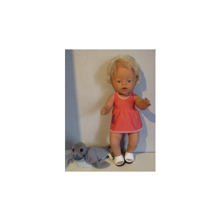 tankini zalm roze baby born 43cm