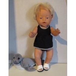 tankini zwart baby born 43cm