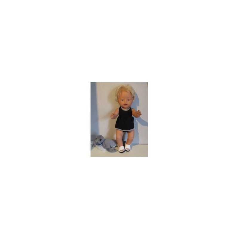 tankini zwart baby born 43cm
