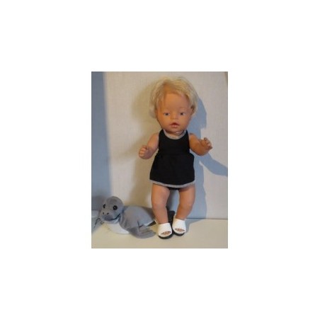 tankini zwart baby born 43cm