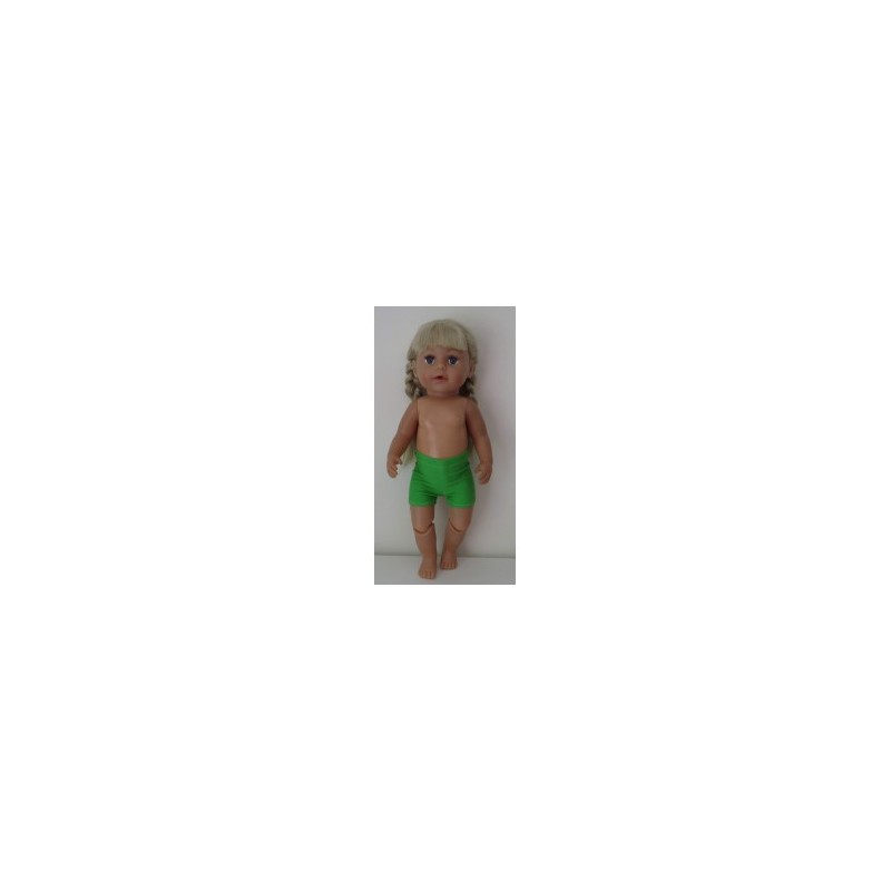 zwembroek groen baby born 43cm