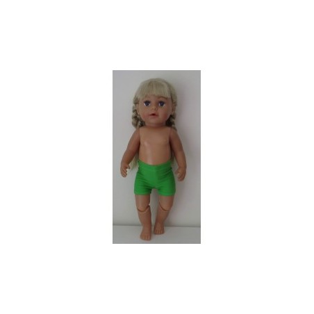 zwembroek groen baby born 43cm