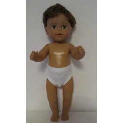 zwembroek wit baby born 43cm