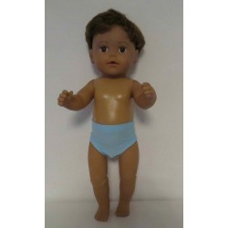 zwembroek licht blauw baby born 43cm