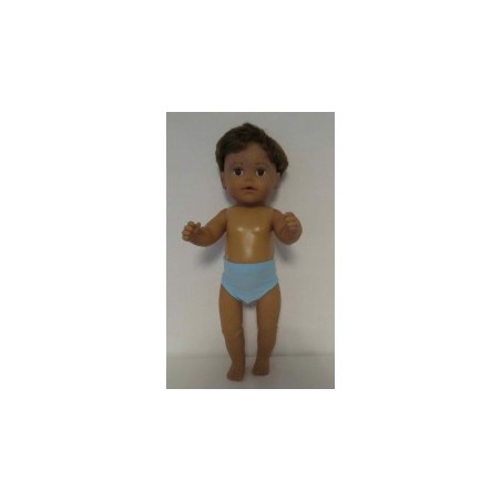 zwembroek licht blauw baby born 43cm