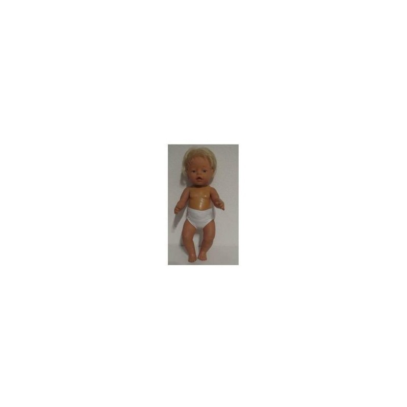 zwembroek wit baby born 43cm