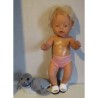 zwembroek zalm roze baby born 43cm