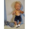 zwembroek blauw baby born 43cm