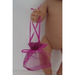 organza tasje hard roze