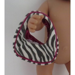 tas zeebra print