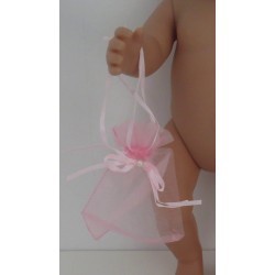 organza tasje roze