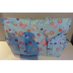 verzorgingstas blauw kop en schotel