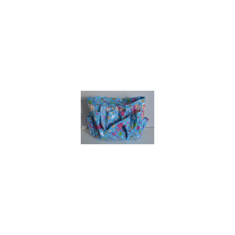 verzorgingstas blauw hartjes