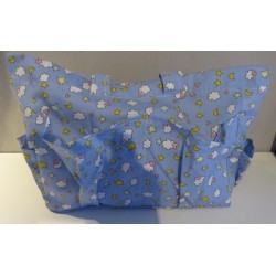 verzorgingstas blauw maan sterren