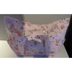 verzorgingstas roze schapen