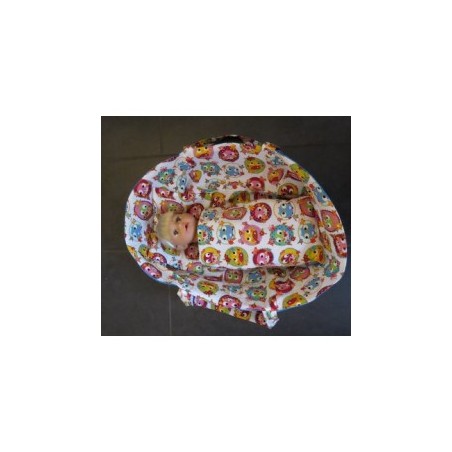 reiswieg vogels met wit voor poppen van 40t/m 48cm