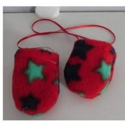 wantjes rood met sterren baby born 43cm