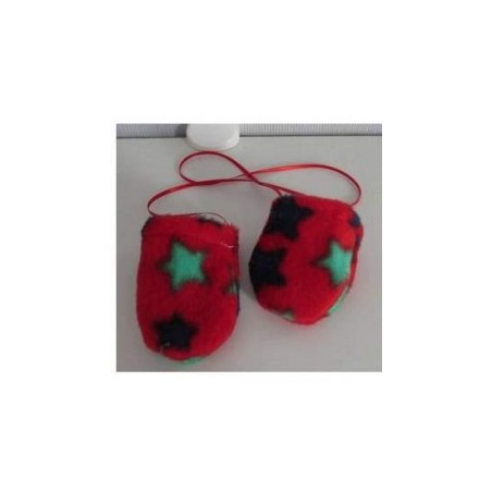 wantjes rood met sterren baby born 43cm