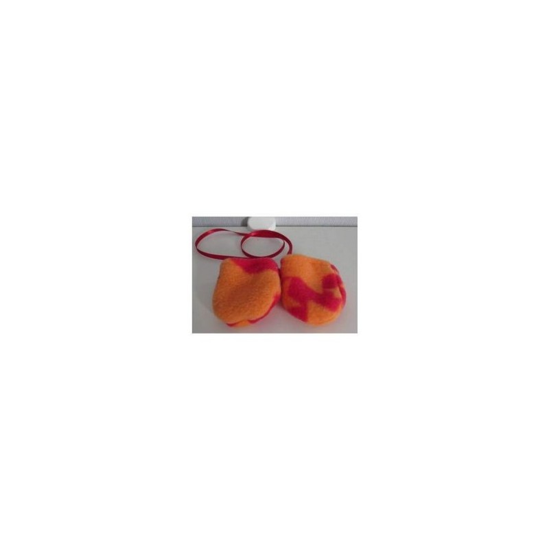wantjes rood met sterren oranje baby born 43cm