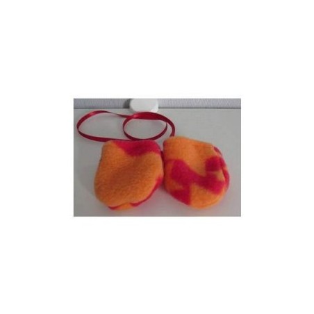 wantjes rood met sterren oranje baby born 43cm