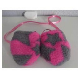 wantjes roze met sterren grijs baby born 43cm