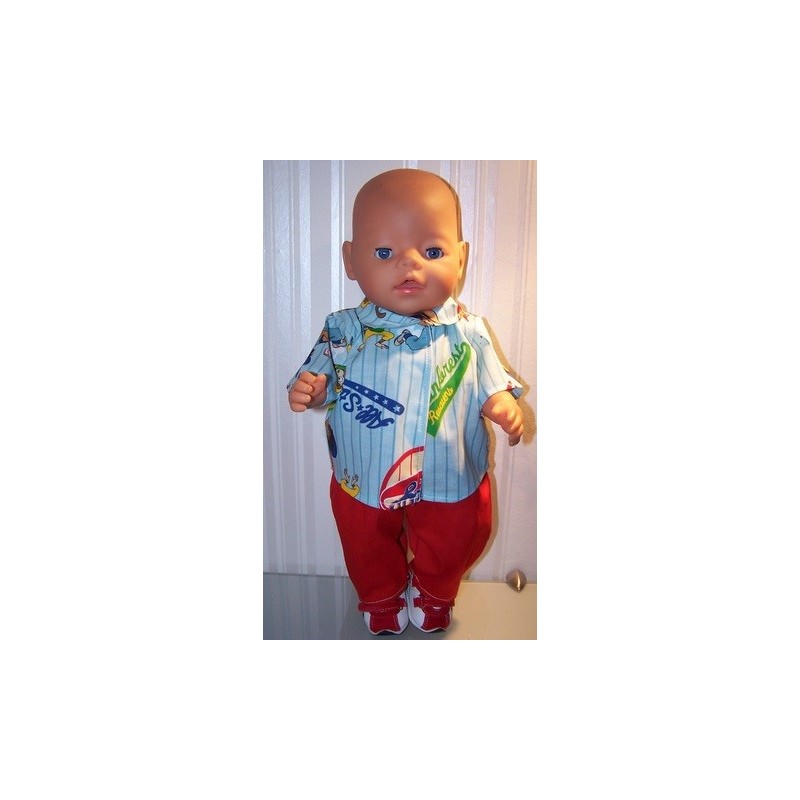blouse setje diego baby born 43cm