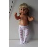 maillot met roze hartjes baby born 43cm