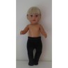 wintermaillot zwart baby born 43cm