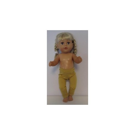 legging oker geel baby born 43cm