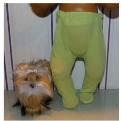 maillot licht groen baby born 43cm