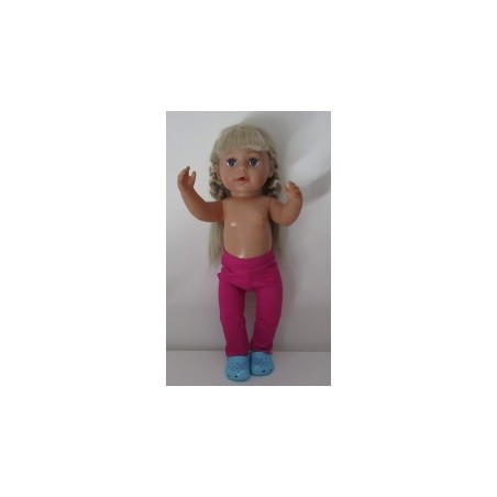 legging hard roze baby born 43cm