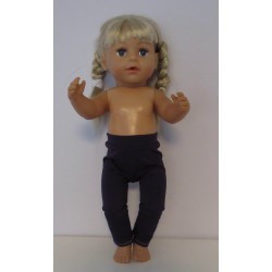 legging donker blauw baby born 43cm