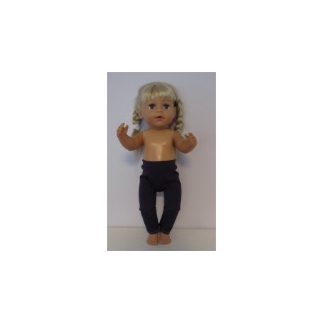 legging donker blauw baby born 43cm