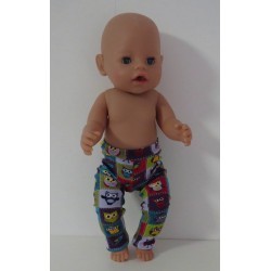 legging uilen baby born 43cm