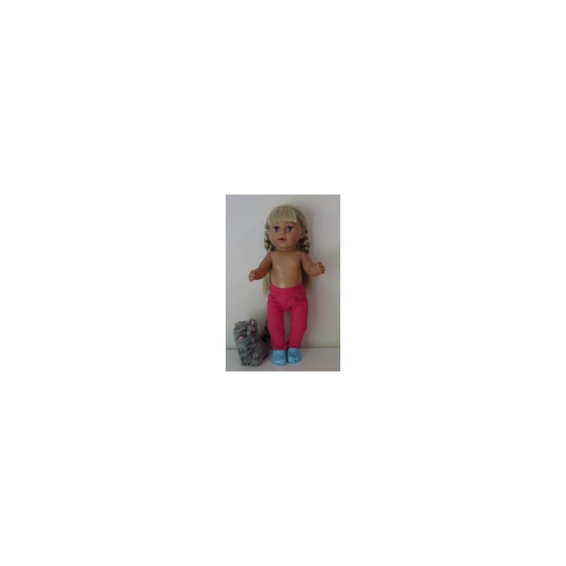 legging hard roze baby born 43cm