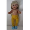 legging geel gebloemd baby born 43cm