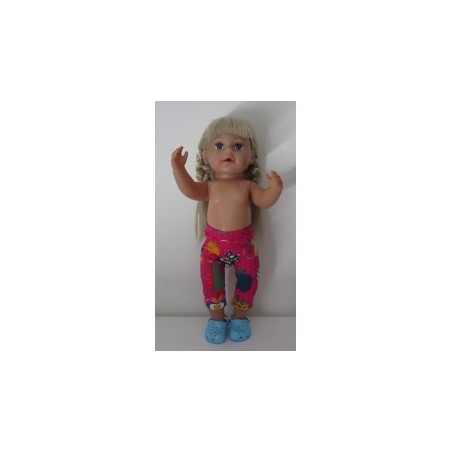 3/4 legging fruit baby born 43cm