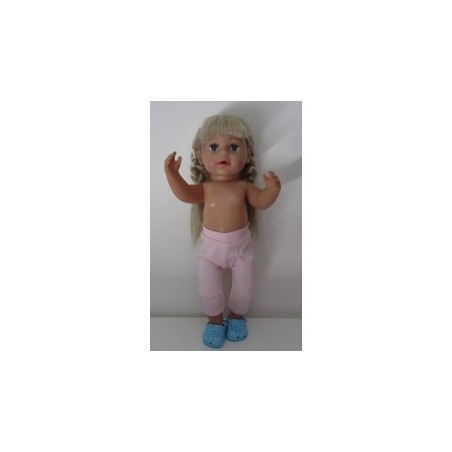 3/4 legging roze baby born 43cm