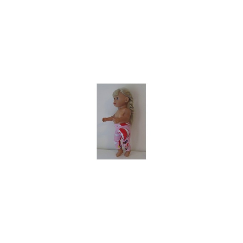 3/4 legging roze joki baby born 43cm