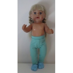 legging mint groen  baby born 43cm