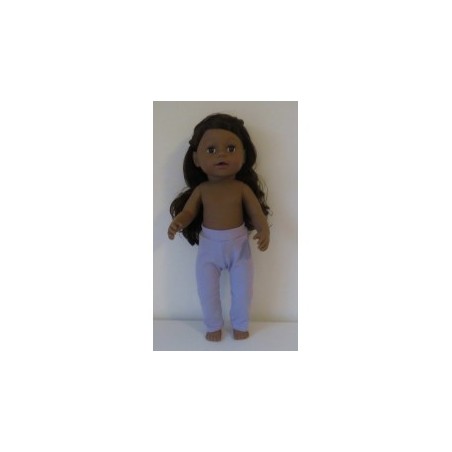 legging lila baby born 43cm