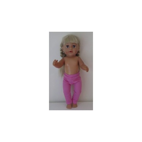 legging roze baby born 43cm