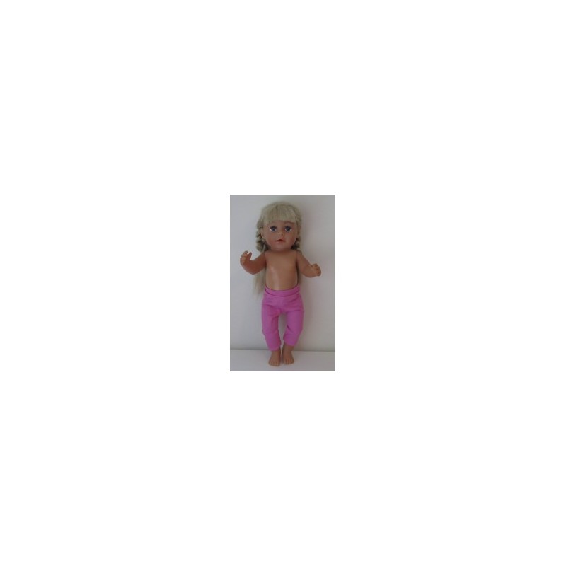 3/4 legging roze baby born 43cm