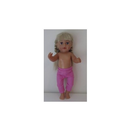 3/4 legging roze baby born 43cm