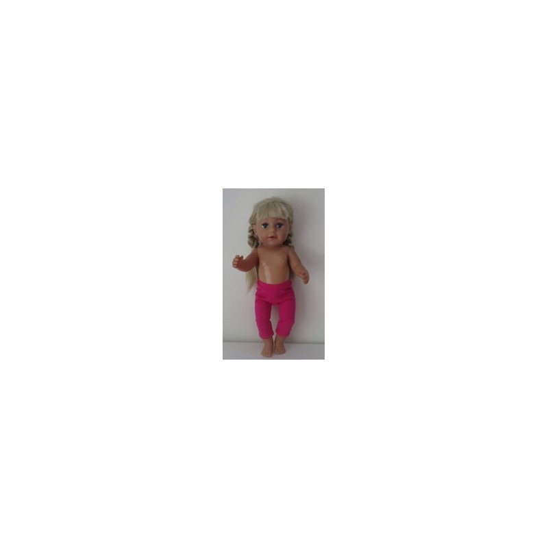 3/4 legging hard roze baby born 43cm