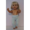 legging mint baby born 43cm