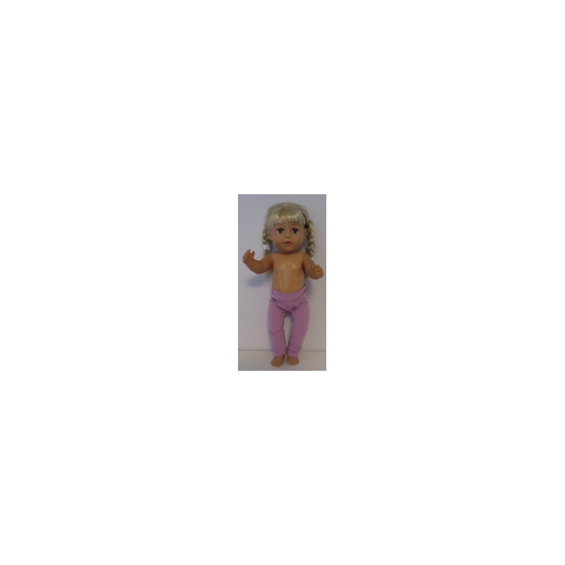 legging lila baby born 43cm