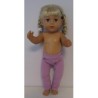 legging lila baby born 43cm