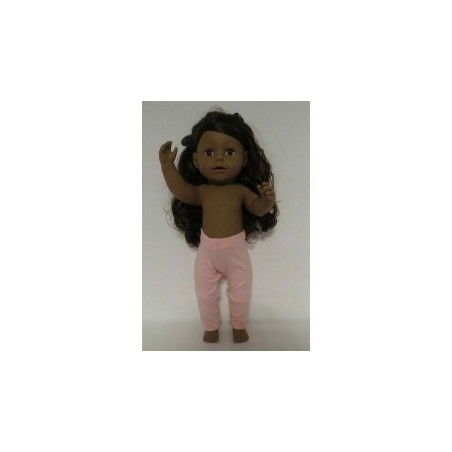 legging zalm roze baby born 43cm